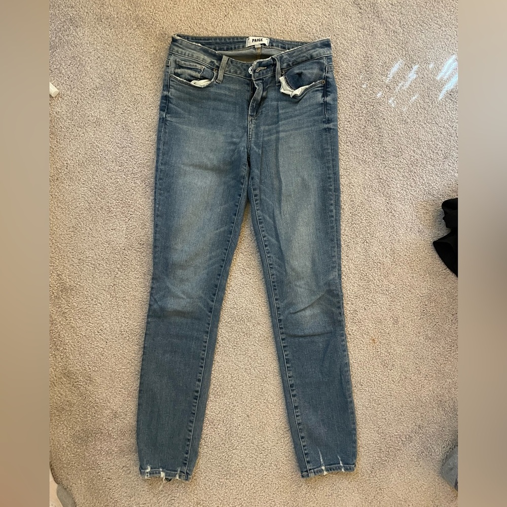 Paige skinny jeans - size 27
